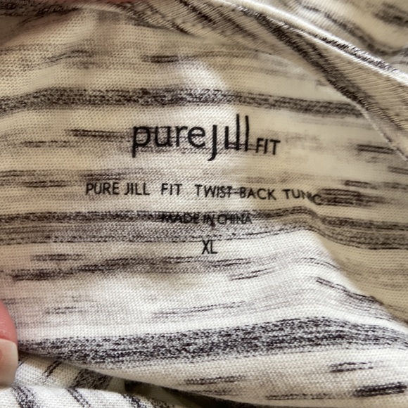 NWT jjill pure Jill fit XL twist back tunic - Picture 6 of 6